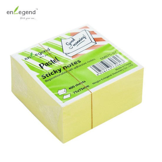 Picture of Stick notes 75X75, 400pcs., yellow