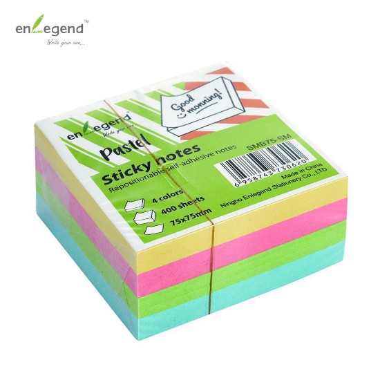 Εικόνα της Αυτ/τες σημειώσεις 75Χ75, 400φ., pastel mix