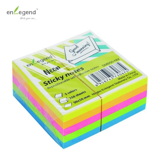 Εικόνα της Αυτ/τες σημειώσεις 50Χ50, 250φ., neon mix