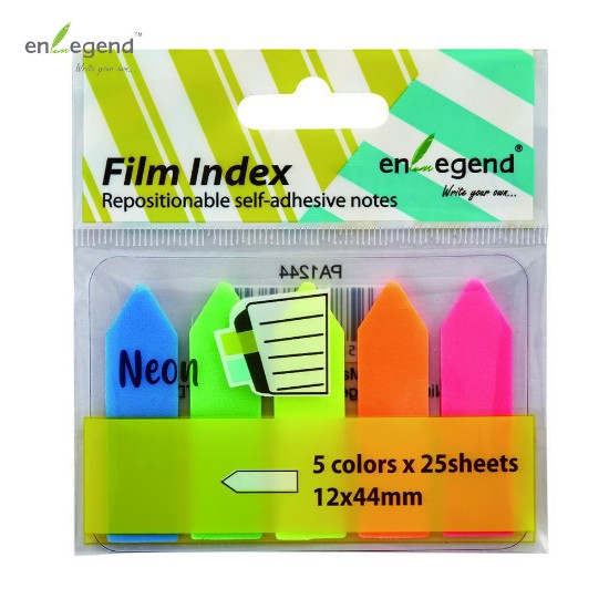 Εικόνα της Σελιδοδείκτης βελάκι 12x44, 25φ. 5 χρωμάτων