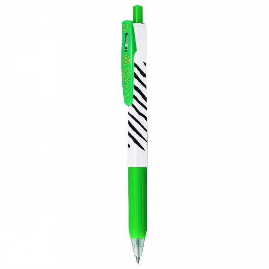 Picture of Gel Pen Sarasa Clip 0.7 Zebra Stripes - Green