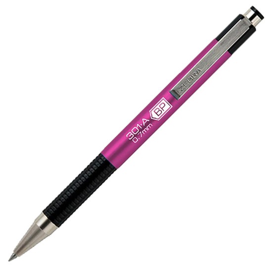 Picture of Ball Pen 301A 0.7mm Pink  blue writing