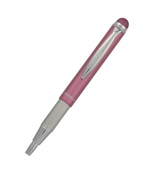 Picture of Ball Pen Telescopic 0.7mm Pink - Blue Writing