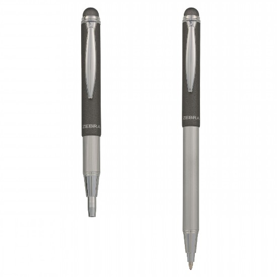 Εικόνα της Στυλό Ball Telescopic 0,7mm Γκρι - μπλε γραφής