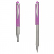 Εικόνα της Στυλό Ball Telescopic 0,7mm Γκρι - μπλε γραφής