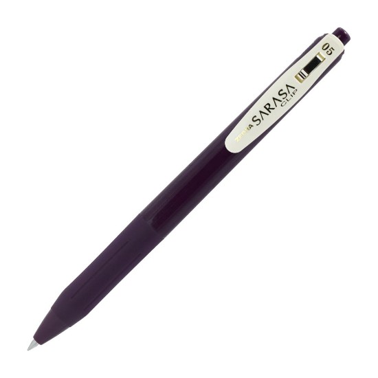 Picture of Sarasa Clip Vintage Gel Pen ΙΙ 0.5 - Burgundy Purple (JJ15-VBP)
