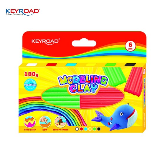 Picture of Set of plasticine 6 colors 180gr