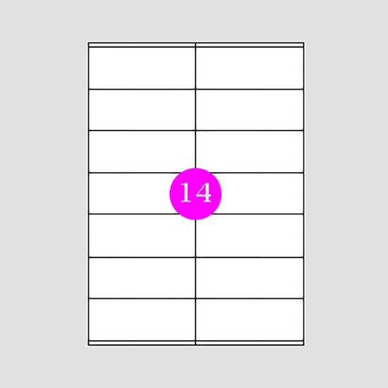 Εικόνα της Αυτοκόλλητες Ετικέτες 105x41 [14]