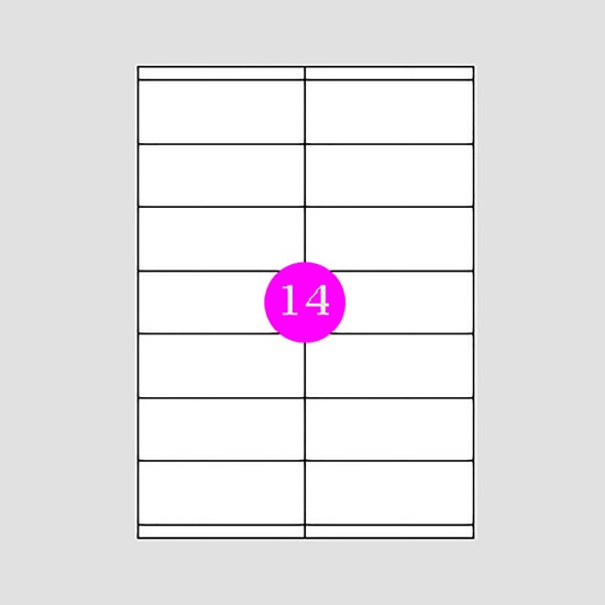 Εικόνα της Αυτοκόλλητες Ετικέτες 105x40 [14]