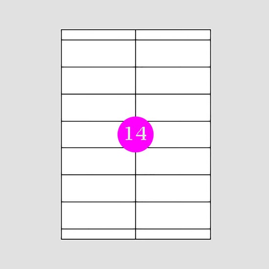 Εικόνα της Αυτοκόλλητες Ετικέτες 105x38 [14]
