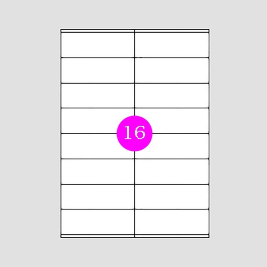 Εικόνα της Αυτοκόλλητες Ετικέτες 105x35 [16]