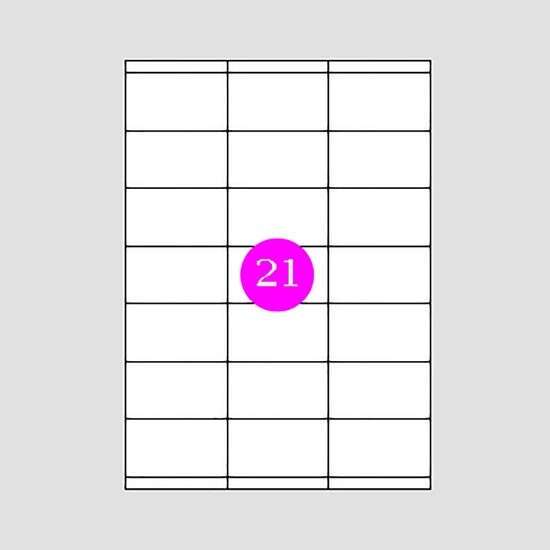 Picture of Adhesive Labels 70x42,43 [21]