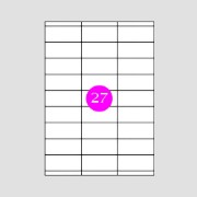 Εικόνα της Αυτοκόλλητες Ετικέτες 70x35 [24]