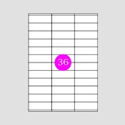 Εικόνα της Αυτοκόλλητες Ετικέτες 70x25 [33]