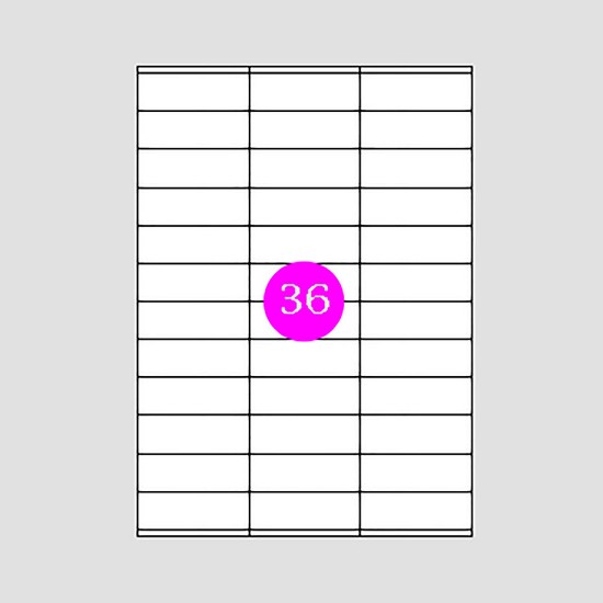 Εικόνα της Αυτοκόλλητες Ετικέτες 70x25 [33]