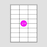 Εικόνα της Αυτοκόλλητες Ετικέτες 70x23 [36]