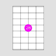 Picture of Adhesive Labels 64,6x33,8 [24]