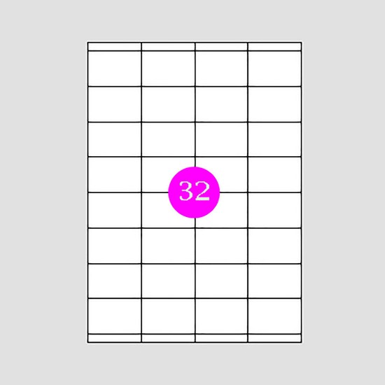 Εικόνα της Αυτοκόλλητες Ετικέτες 52,5x41 [28]