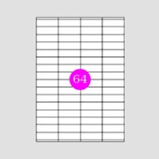 Picture of Adhesive Labels 52,5x21,2 [56]