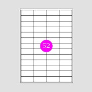 Εικόνα της Αυτοκόλλητες Ετικέτες 52,5x18 [64]