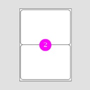 Εικόνα της Αυτοκόλλητες Ετικέτες 199,6x143,5 (2)