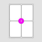 Picture of Adhesive Labels 99,1x139 (4)