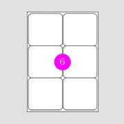 Picture of Adhesive Labels 99,1x93,1 (6)