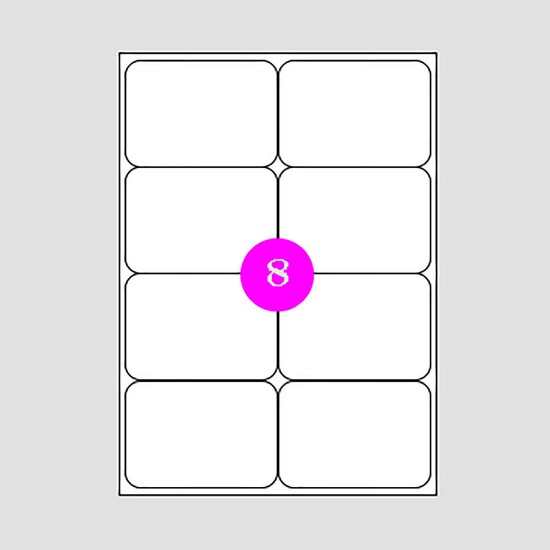 Picture of Adhesive Labels 99,1x67,7 (8)