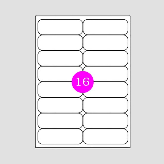 Εικόνα της Αυτοκόλλητες Ετικέτες 99,1x34 (16)