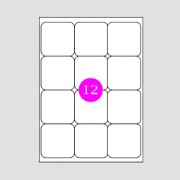 Picture of Adhesive Labels 63,5x72 (12)