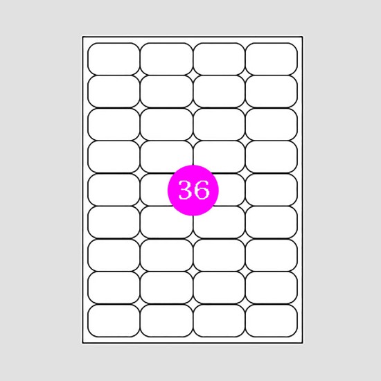 Εικόνα της Αυτοκόλλητες Ετικέτες 45x30 (36)