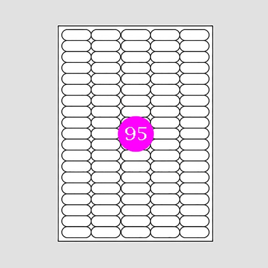 Εικόνα της Αυτοκόλλητες Ετικέτες 30x9 (180)