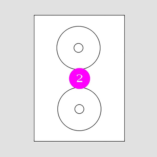Picture of Adhesive Labels Φ25 (70)