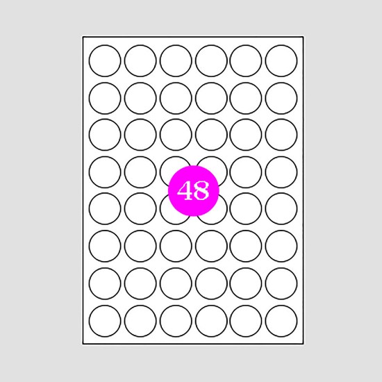 Εικόνα της Αυτοκόλλητες Ετικέτες Φ50 (15)