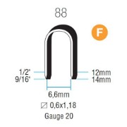 Picture of Cable Staples 88-14/1.000 Maestri