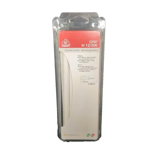 Εικόνα της Ράβδοι Σιλικόνης M-12/200 Λευκοί 280gr