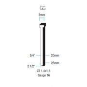 Picture of Brads GG64-25/2.500 (14')