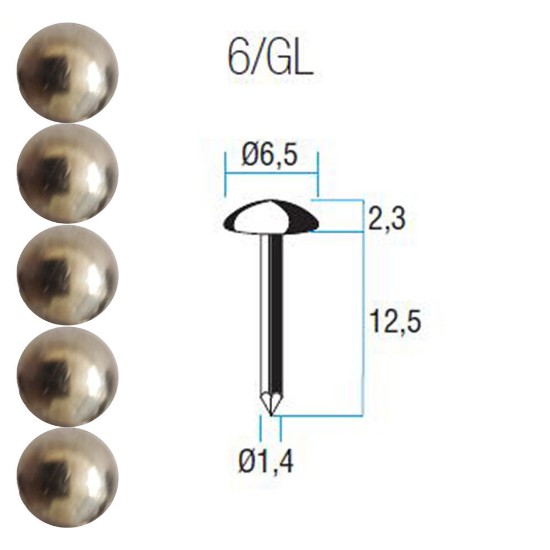 Εικόνα της Καπαράς 6άρης νίκελ ίσιος