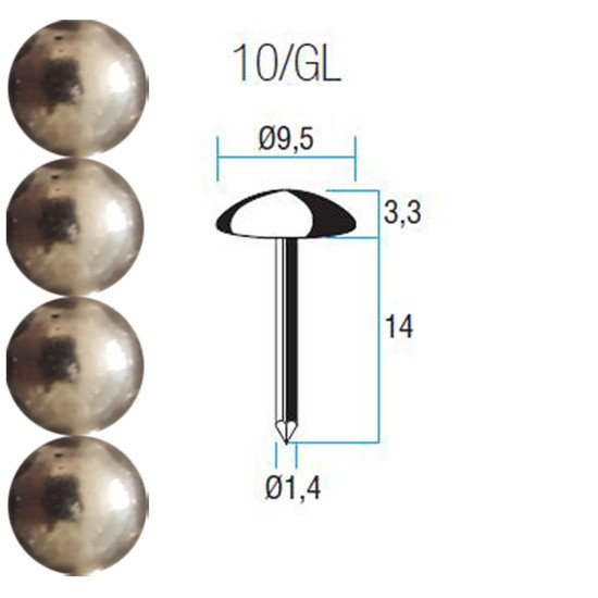 Εικόνα της Καπαράς 10άρης νίκελ ίσιος