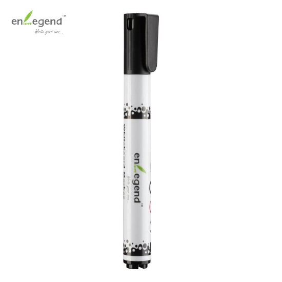 Εικόνα της Μαρκαδόρος ασπροπίνακα επαναγεμιζόμενος μάυρος