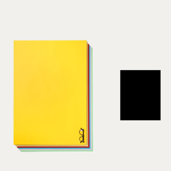 Εικόνα της 10 Χαρτόνια 200g/m2 σειράς BRISTOL COLOR SIGILLO Μαύρα 63 - 70x100 - T1