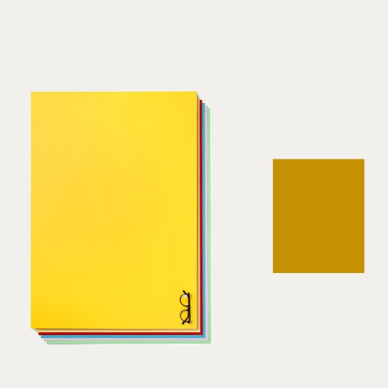 Εικόνα της 10 Χαρτόνια 200g/m2 σειράς BRISTOL COLOR SIGILLO Κίτρινο χρυσό 52 - 70x100 - T1