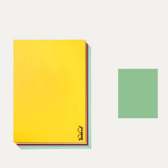 Εικόνα της 10 Χαρτόνια 200g/m2 σειράς BRISTOL COLOR SIGILLO Απαλό Πράσινο 09 - 70x100 - T1