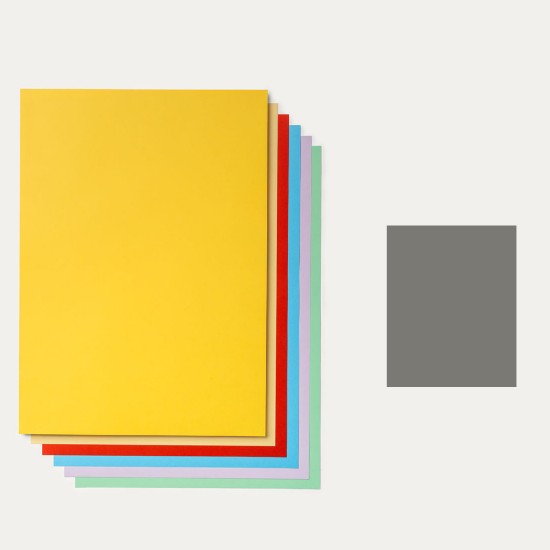 Picture of 6 275g/m2 corrugated cardboards Grey - 50x70 - T2