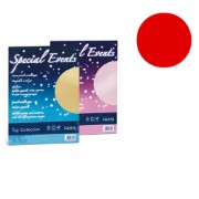 Picture of SE Series - 5 Envelopes 120g/m2 + 5 Cards 250g/m2 Red 08 - 17x17 - CH