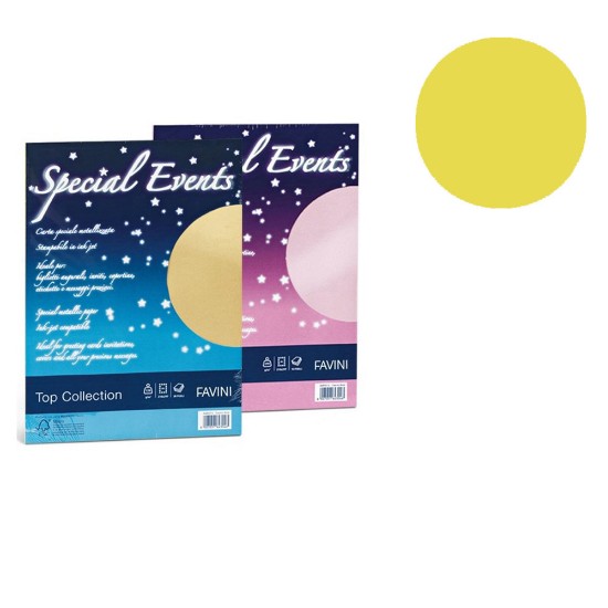 Picture of SE Series - 5 Envelopes 120g/m2 + 5 Cards 250g/m2 Gold 04 - 17x17 - CH