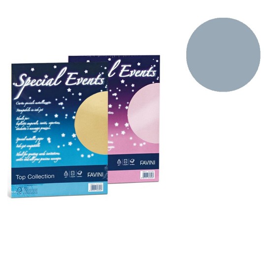 Picture of SE Series - 5 Envelopes 120g/m2 + 5 Cards 250g/m2 Light Blue 02 - 9x14 - C9