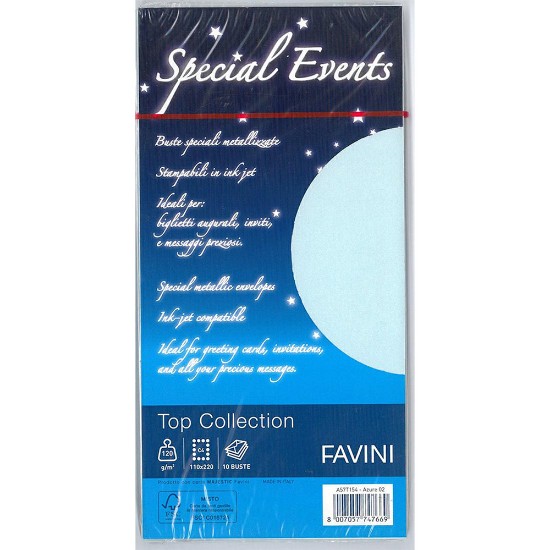 Εικόνα της Σειρά SE - 10 Φάκελοι 120g/m2 Γαλάζιοι 02 - 11x22 - C4