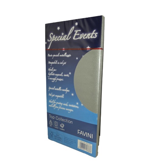 Εικόνα της Σειρά SE - 10 Φάκελοι 120g/m2 Ασημοί 03 - 11x22 - C4