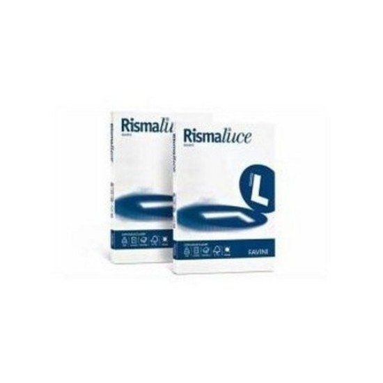Εικόνα της 250 Φύλλα RISMALUCE WHITE 120g/m2 Λευκό 01 - 29,7x42 - A3